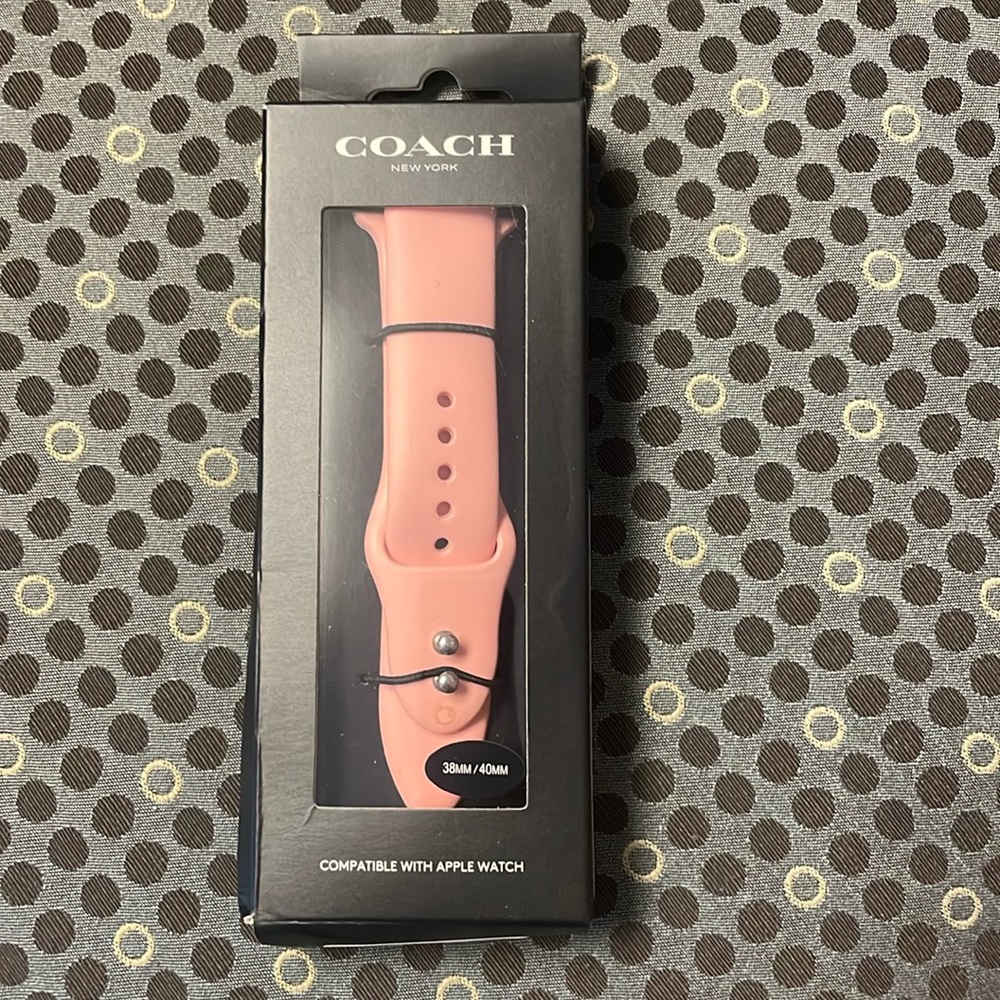 Coach Apple Watch Band - NIB